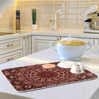 Super Absorbent Dish Drying Mat, Microfiber Fast-Drying Dish Mat, Kitchen Dish - Image 6