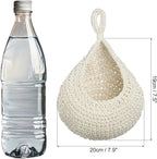 PATIKIL Hanging Fruit Baskets for Kitchen, Medium Size Teardrop Home Decor - Image 2