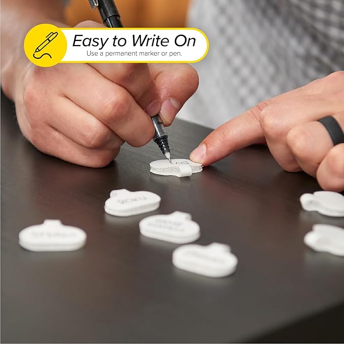 Cable Labels by Wrap-It Storage, Wire Labels, Cable Tags and Wire Tags - Image 3