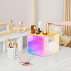 VITVITI Disposable Face Towel Holder Box, Acrylic Facial Towel Container - Image 4