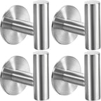 Vuzvuv Adhesive Brushed Nickel SUS304 Stainless Steel Towel Hooks – Heavy Duty by Vuzvuv