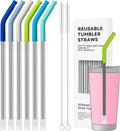 20 oz Straight Metal Straws by AccessoriesForWaterBottle