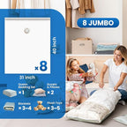 TAILI 16 Pack Vacuum Storage Bags - Image 3