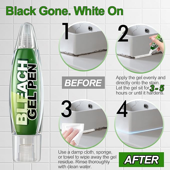 Bleach Gel Pen for Clothing, Laundry Stain Remover - Image 5