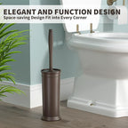 Toilet Brush and Holder 2 Pack, Toilet Bowl Brush - Image 6