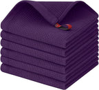 Homaxy 100% Cotton Waffle Weave Dish Cloths by Homaxy