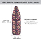 Halloween Skull Steam Ironing Board Cover Mexican Sugar Skulls 15x54 Inch - Image 5