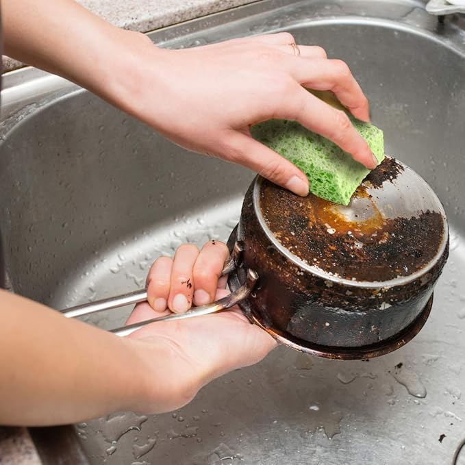 SCRUBIT Cleaning Scrub Sponges, Non-Scratch Kitchen Sponges - Image 6
