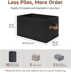 StorageWorks Storage Bins for Shelves, Closet Organizers and Storage Baskets - Image 4