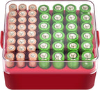 ALCYON Battery Organizer Storage Case, Battery Vault Box Container by ALCYON