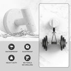 Shower Hooks for Inside Shower, No-Drill Removable&Reusable Towel Hooks for - Image 3