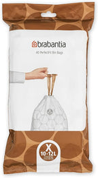 Brabantia PerfectFit Trash Bags Thick Plastic Trash Can Liners by BrabantiaUSA