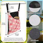 Clothespin Bag for Clothesline Outdoor, Soft & Lightweight Hanging Bag for - Image 6