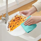 Microfiber Cleaning Cloth, Lint-Free Shop Towels Reusable, Bulk Rags in a Box - Image 2