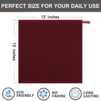 Kitinjoy 100% Cotton Kitchen Dish Cloths, 6 Pack Waffle Weave Ultra Soft - Image 5