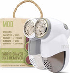 MOD 2 Pack Portable Fabric Shaver and Lint Remover, Reusable Pet Hair Remover by modernobjectsofdesign