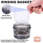 Denture Case, Leak Proof Denture Bath Cup - Image 5
