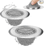 2Pack - Revolutionary Kitchen Sink Drain Strainer, Patented Reversible Kitchen by Wokdada