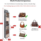 Lirex Over The Door Purse Organizer & Purse Shelf - Image 2