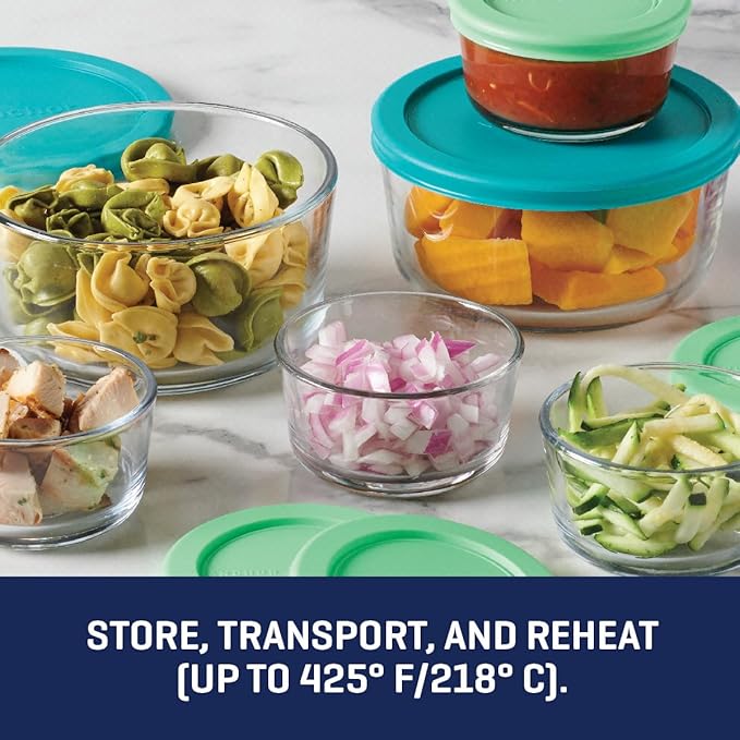 Anchor Hocking 12 Piece Glass Storage Containers - Image 4