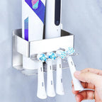 Toothbrush Head Holders, Electric Tooth Brush Head Holder, Adhesive Toothpaste by WelcometotheYAYINLI