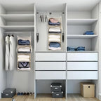 MAX Houser 4 Tier Shelf Hanging Closet Organizer, Space Saver, Closet Hanging - Image 6