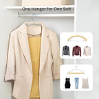 Nature Smile Non Slip PVC Coating Sweater Hangers, Dress Suit Coat Hangers - Image 3