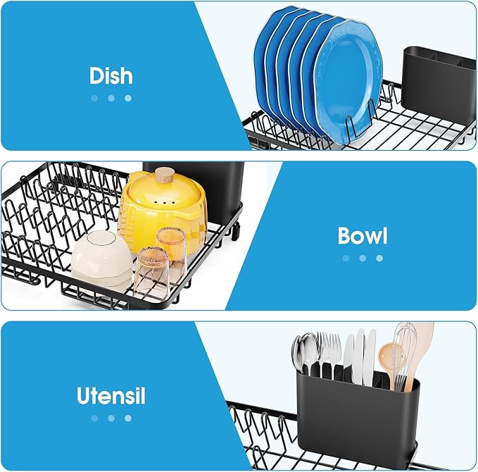 Over The Sink Dish Drying Rack, in Sink Dish Rack - Image 4