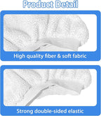 Reusable Steam Mop Pads Set, 4 Pack Steam Mop Pads & 4 Universal Microfiber - Image 3
