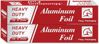2 Count Heavy Duty Aluminum Foil Roll by PonyPackaging