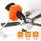 Ceiling Fan Cleaner Duster Reusable Microfiber Ceiling Fan Blade Cleaner - Image 2