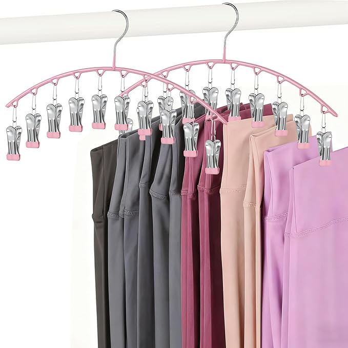Legging Hangers for Closet Organizer, Hat Hangers for Closet 2 Pack by Arkeiliy