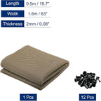 MECCANIXITY Speaker Grill Cloth 20 x 63 Inch Stereo Mesh Fabric Protective - Image 2