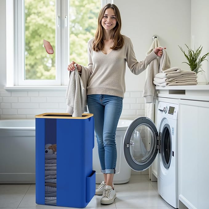 Laundry Basket Clothes Hamper - Image 5