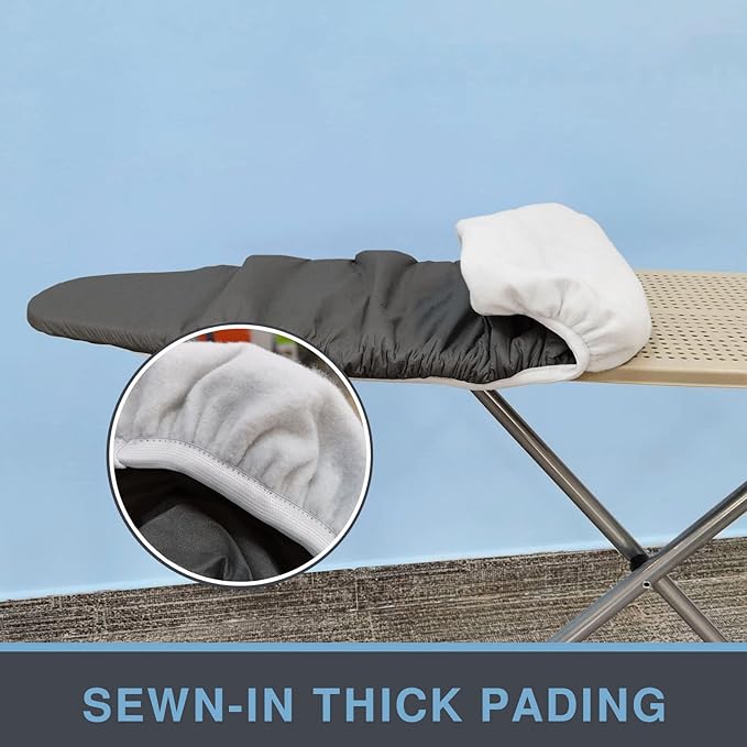 Ironing Board Cover and Pad, Standard Size 15x54, Thick Padding, Elastic Edge - Image 4