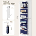 6-Tier Over The Door Organizer Hanging Storage Organizers - Image 2