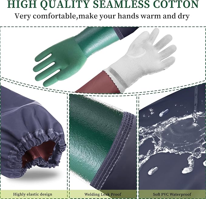 Coopache Full Arm Pond Gloves - Image 2