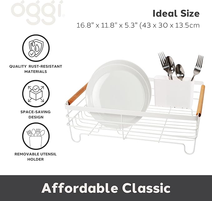 Oggi Large Dish Drying Rack - Image 2