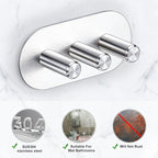 Electric Toothbrush Head Holder, Toothbrush Holders Wall Mounted, Adhesive - Image 2