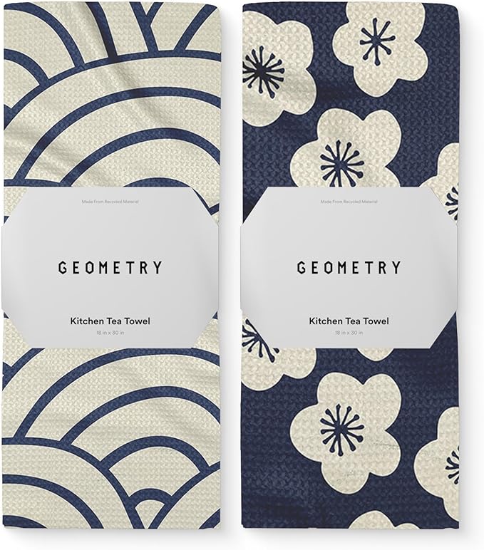 GEOMETRY Kitchen Tea Towels by GEOMETRY