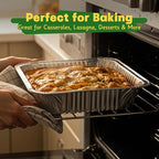9x13 Aluminum Pans, Extra Heavy Duty Half Size Disposable Aluminum Foil Pans - Image 7