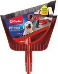 O-Cedar Pet Pro Broom with Step-On Dustpan | Remove 99% with One Sweep | by O-Cedar