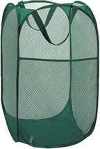 Pop Up Laundry Hamper, Reinforced Mesh Laundry Basket, Folding Clothes Storage by Buenod