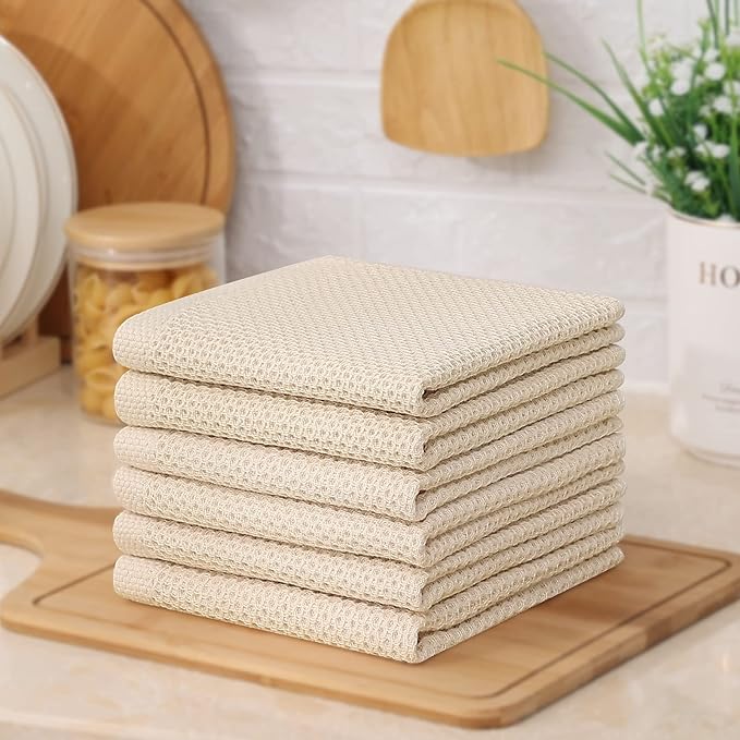 Kitinjoy 100% Cotton Kitchen Dish Cloths - Image 7