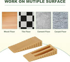 uxcell 2 Pcs Door Stoppers for Bottom of Door, 15mm/0.59 Inch Door Stops - Image 4