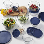 Anchor Hocking 18 Piece Glass Storage Containers - Image 3