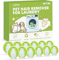 12 PCS Pet Hair Remover for Laundry, Reusable Dog & Cat Hair Remover for Laundry by Jugpun