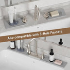 Faucet Mat for Kitchen Sink, Diatomite Quick Drying Tray, Long 23.6'' Kitchen - Image 5
