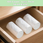 TECHSHARE Small Garbage Bags 4 Gallon - Image 7