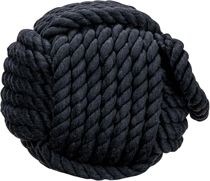 Nautical Rope Knot Decorative Cotton Door Stop - Image 2